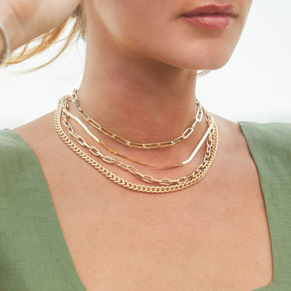 14K Beverly Chain Necklace - Image 6