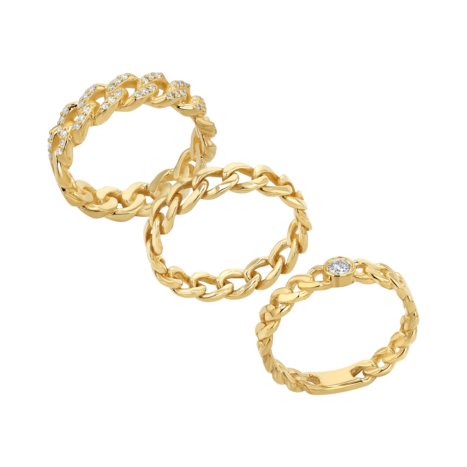Cuban Curb Link Ring - Image 4