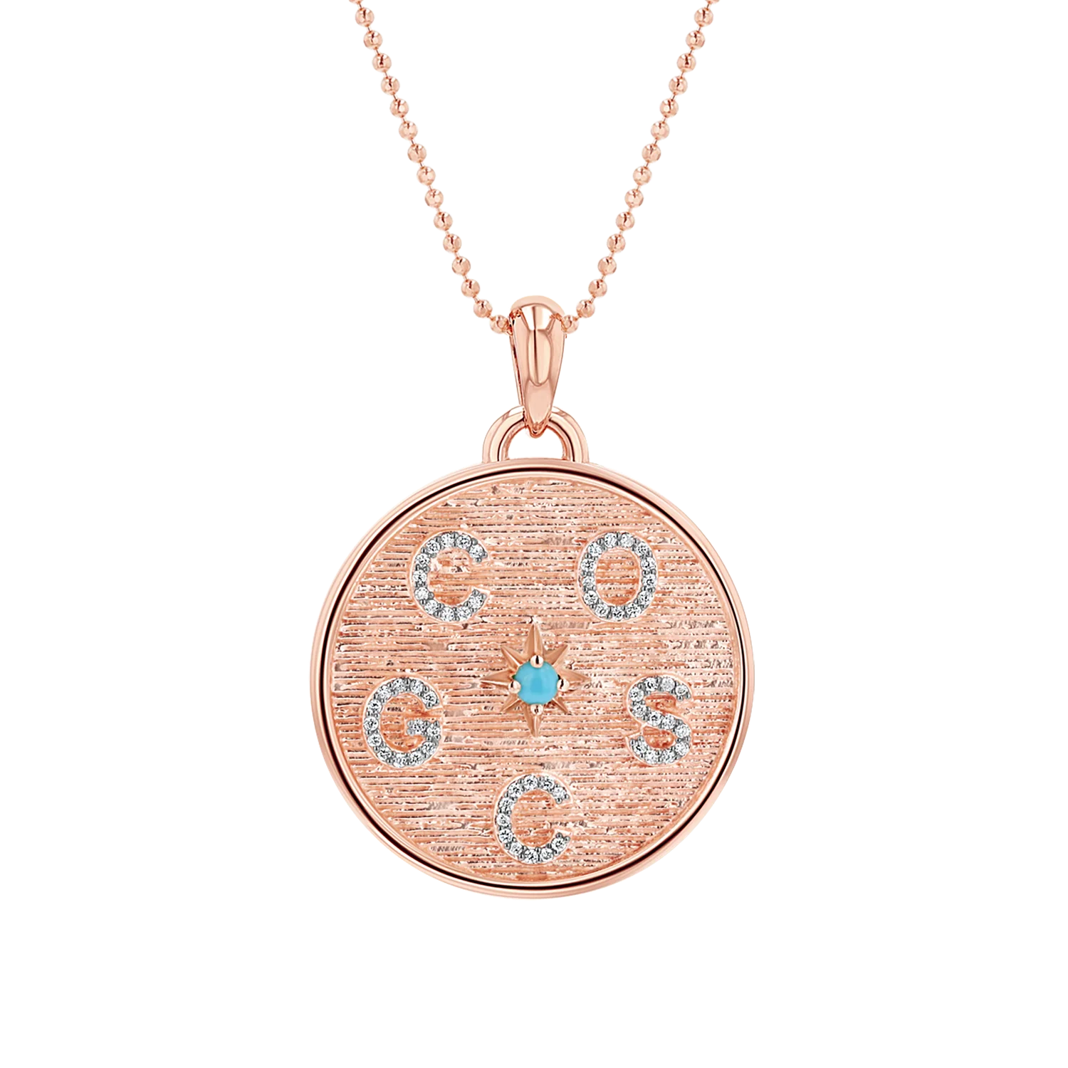 Circle of Life Diamond Multi Initial Necklace - Image 3