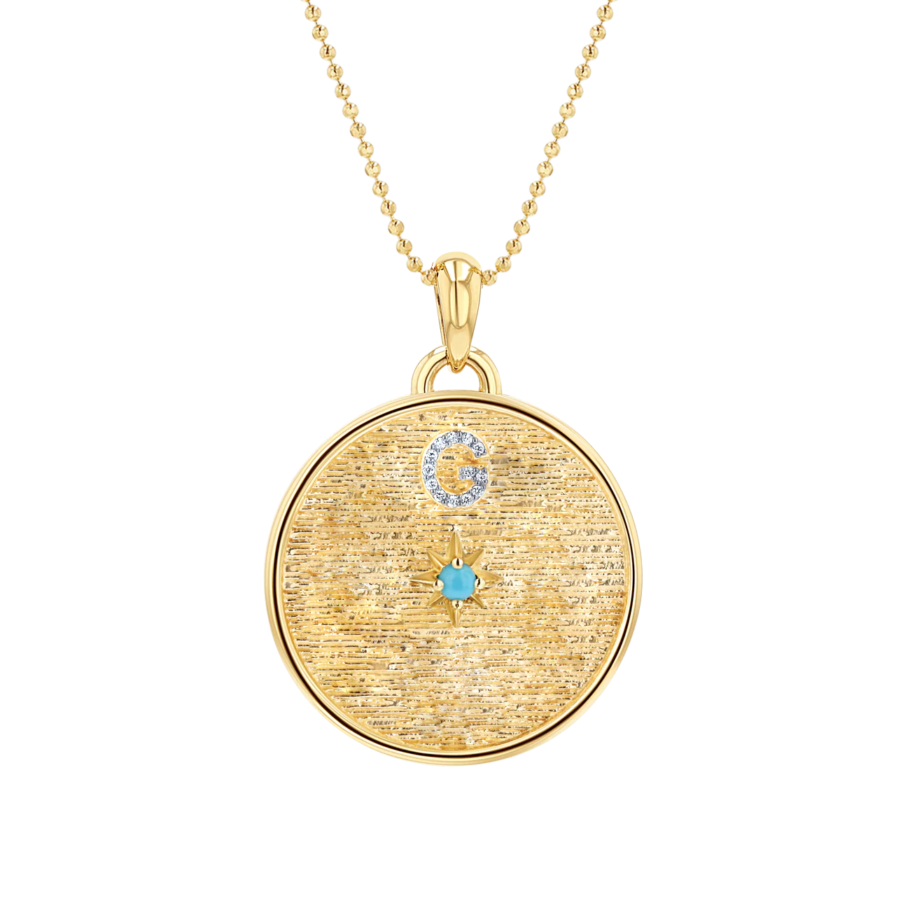 Circle of Life Diamond Multi Initial Necklace - Image 4