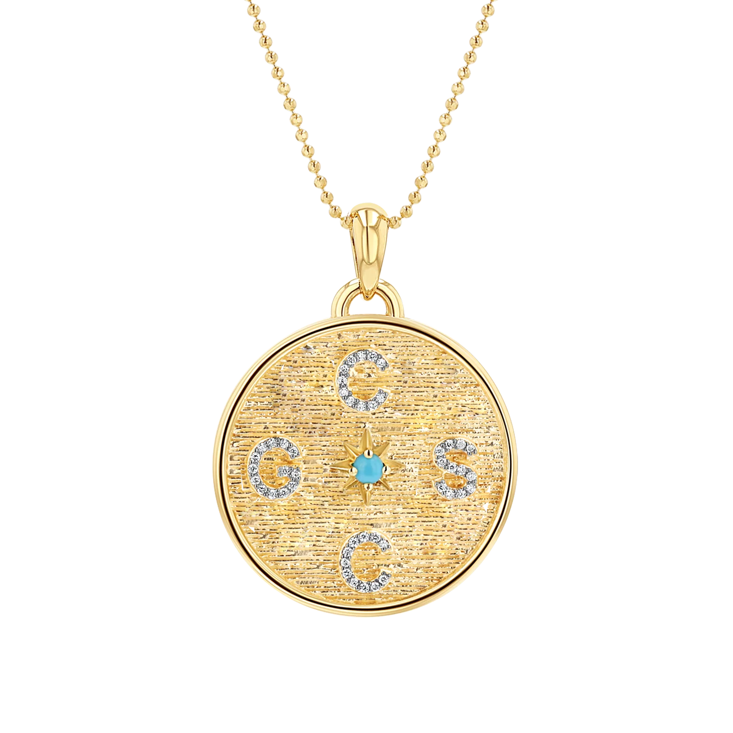 Circle of Life Diamond Multi Initial Necklace - Image 7