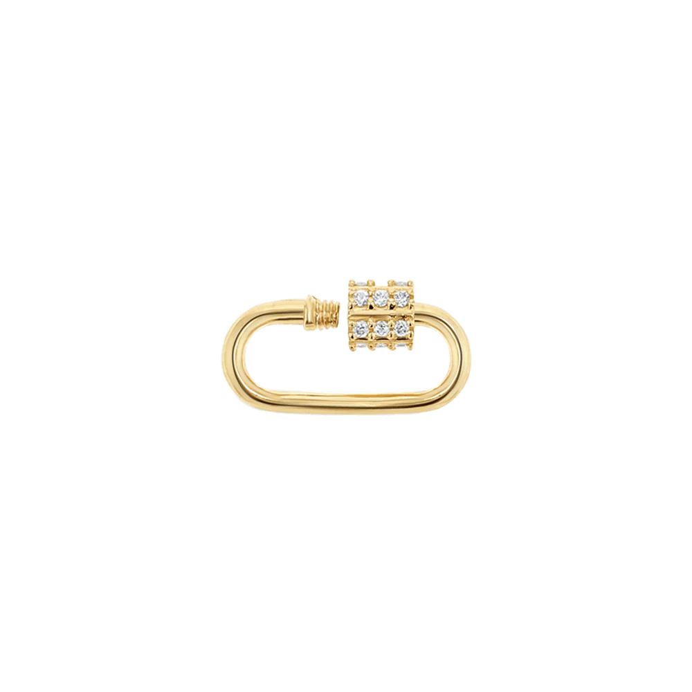 Diamond Barrel Charm Connector - Image 5