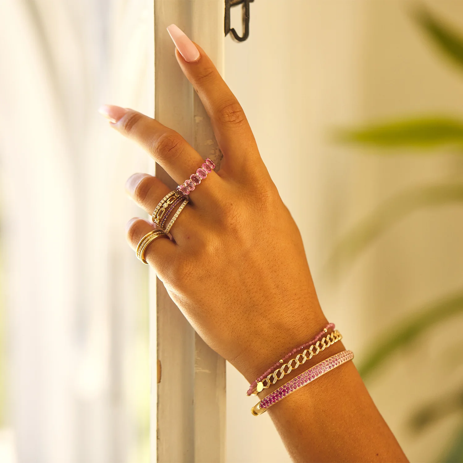 Diamond Pave Cuban Bracelet - Image 8