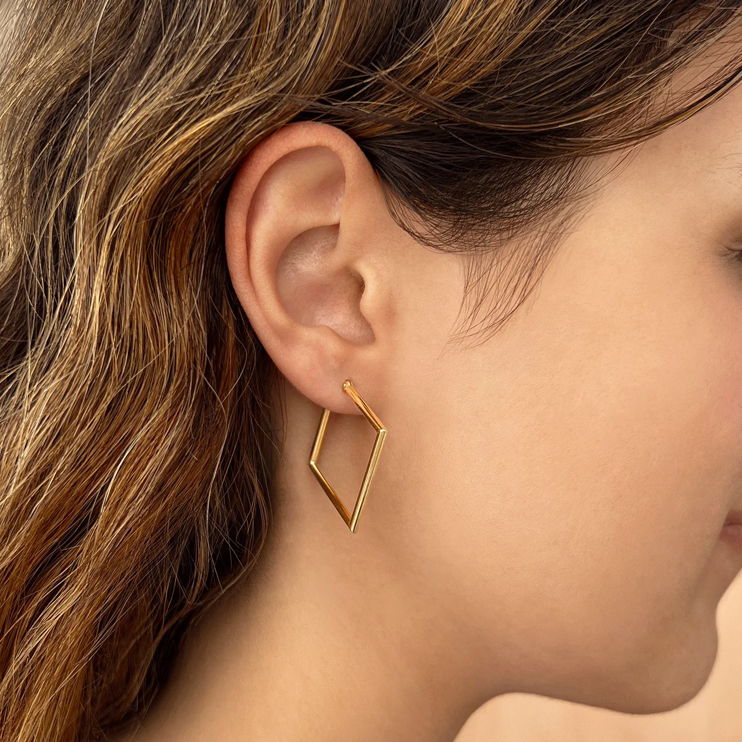 Geometric Hoop Earrings - Image 5