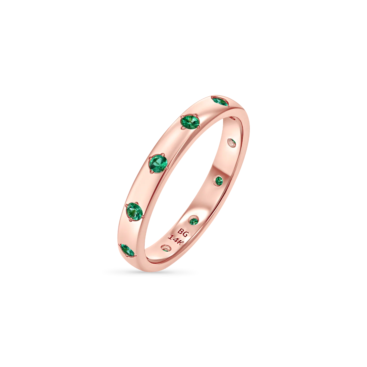 Glimmer Gemstone Band Ring - Image 5