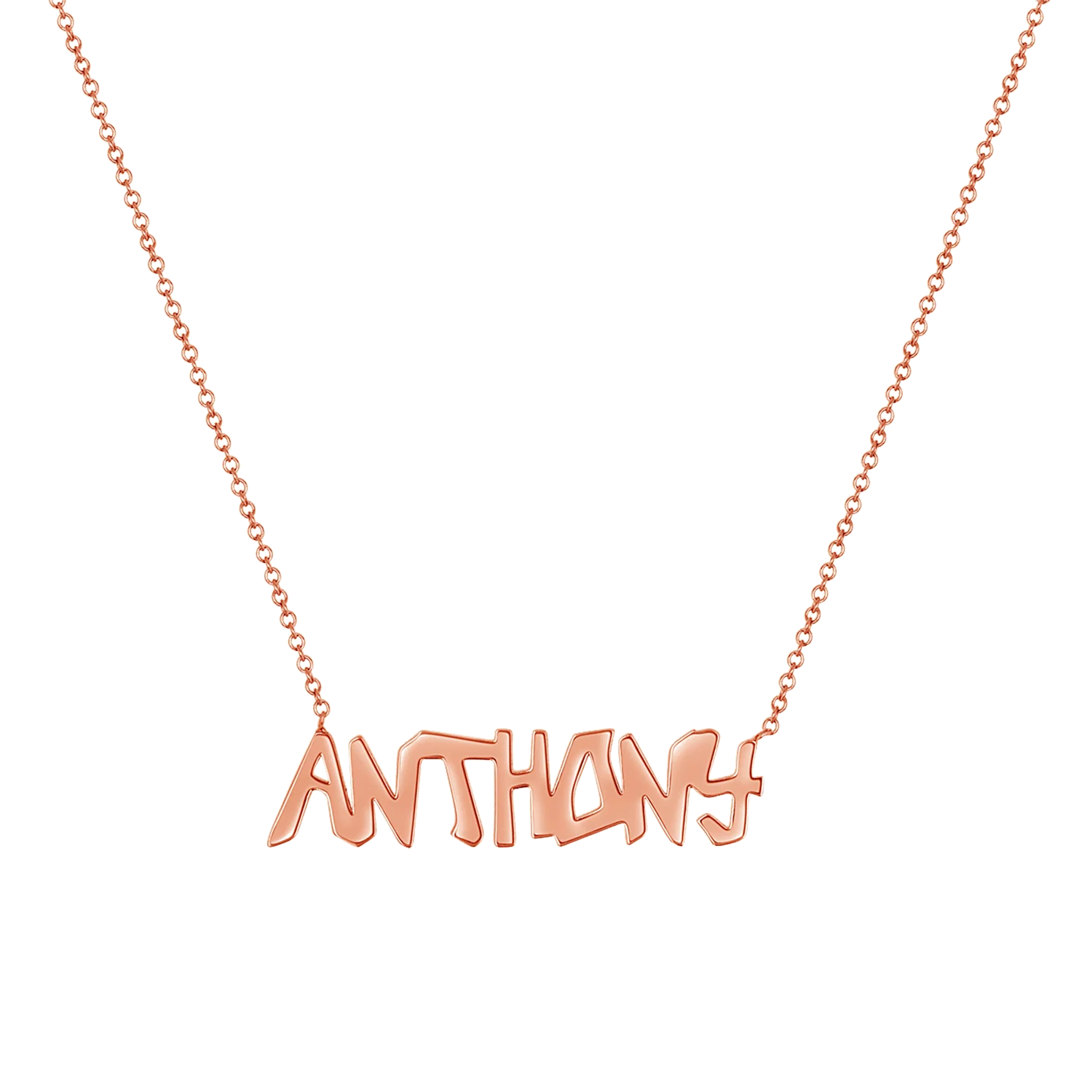 Graffiti Name Necklace - Image 3