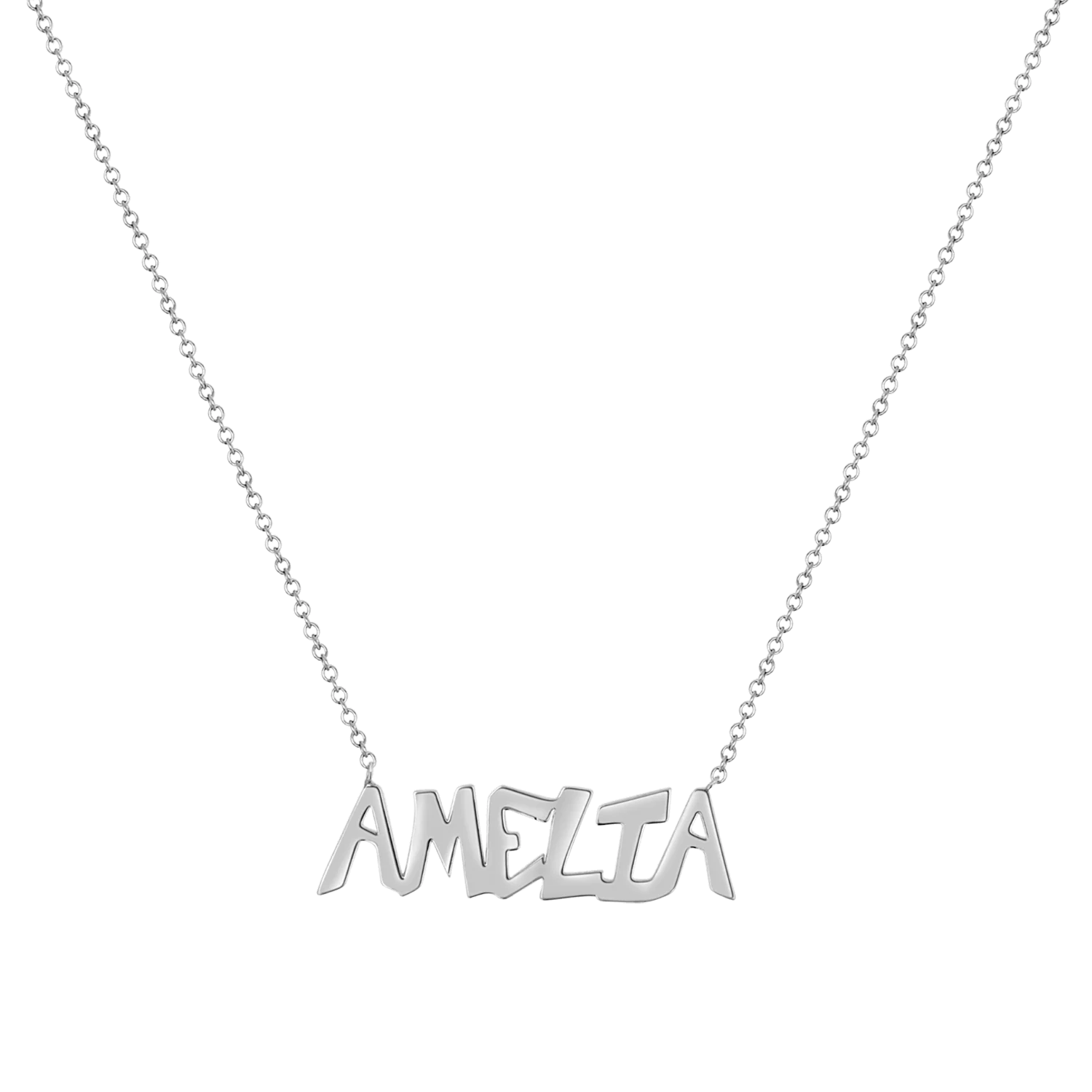Graffiti Name Necklace - Image 5