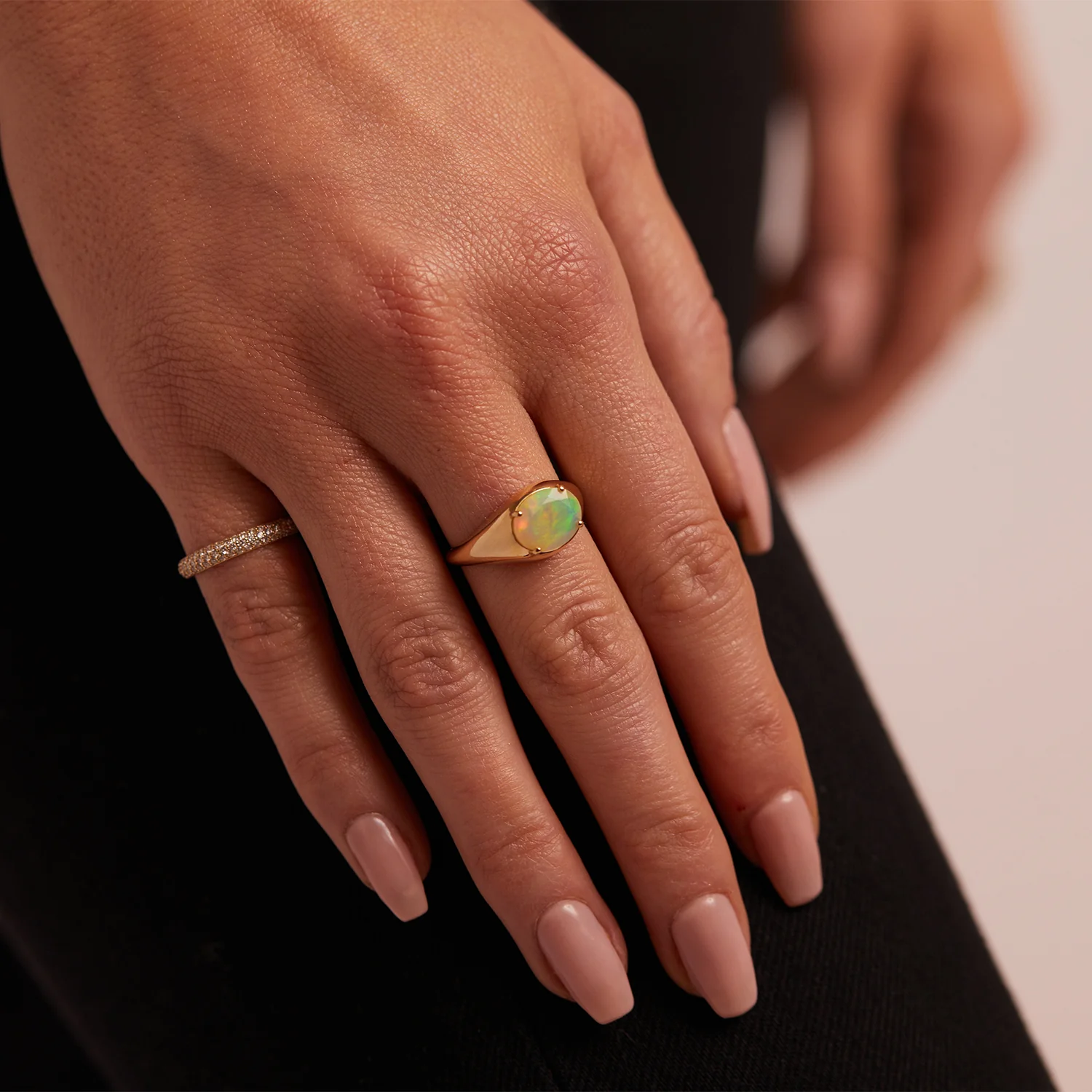 Grand Opal Signet Ring - Image 5