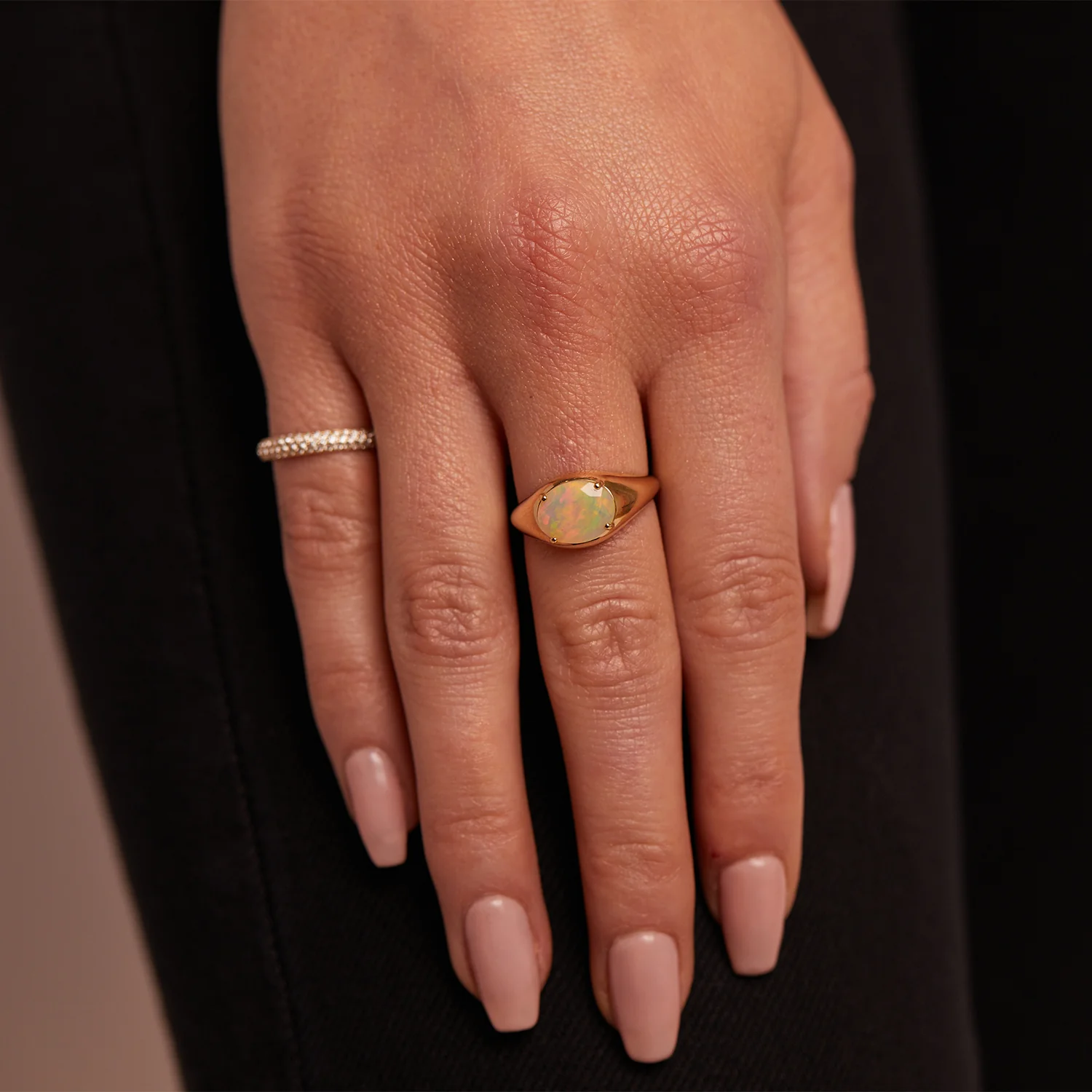Grand Opal Signet Ring - Image 6