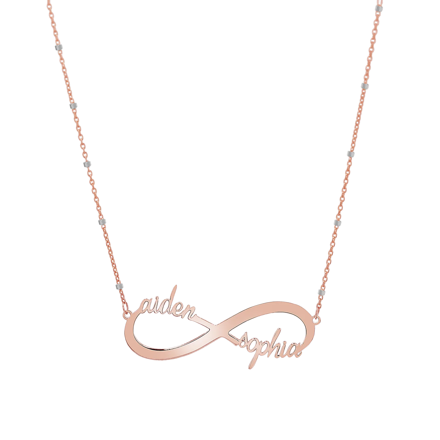 Infinity Custom Name Necklace - Image 3
