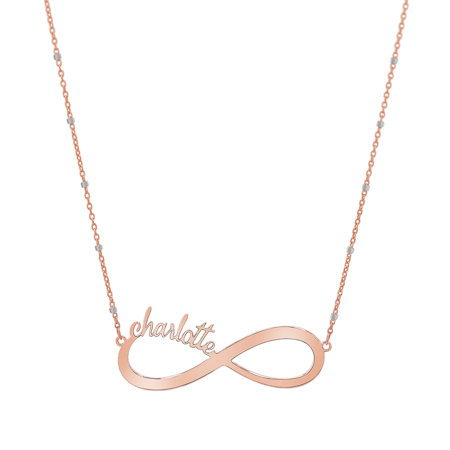 Infinity Custom Name Necklace - Image 6