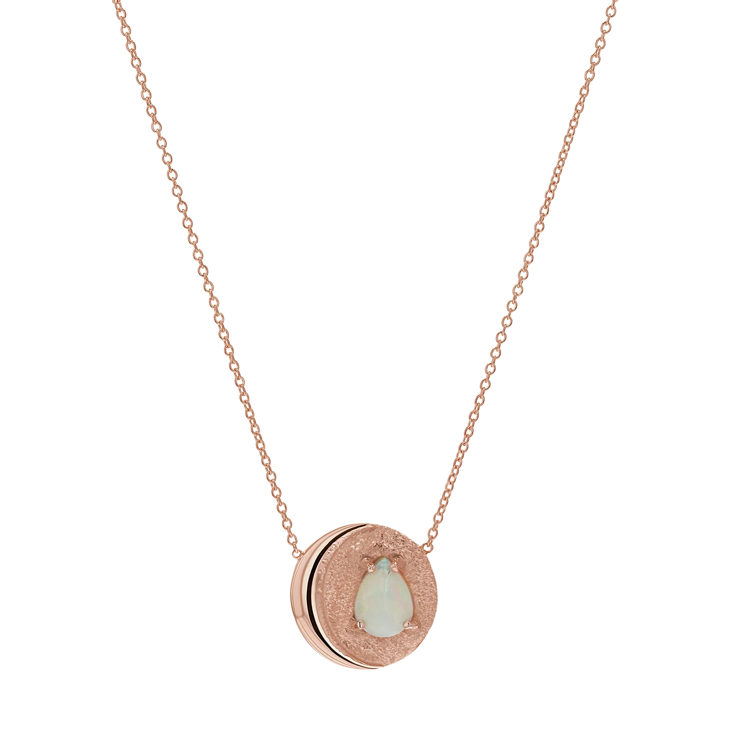 Opal Moon Necklace - Image 3