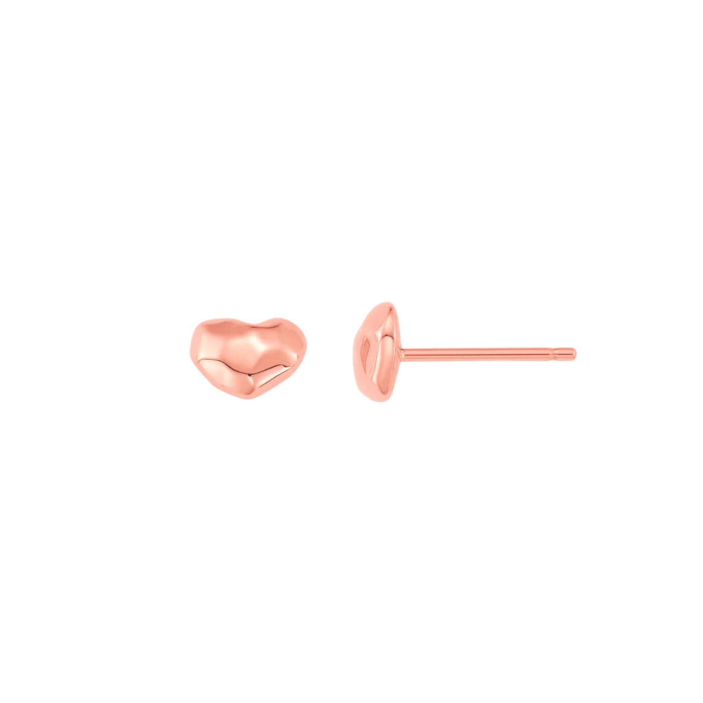 Baby Love Petite Heart Earrings - Image 3