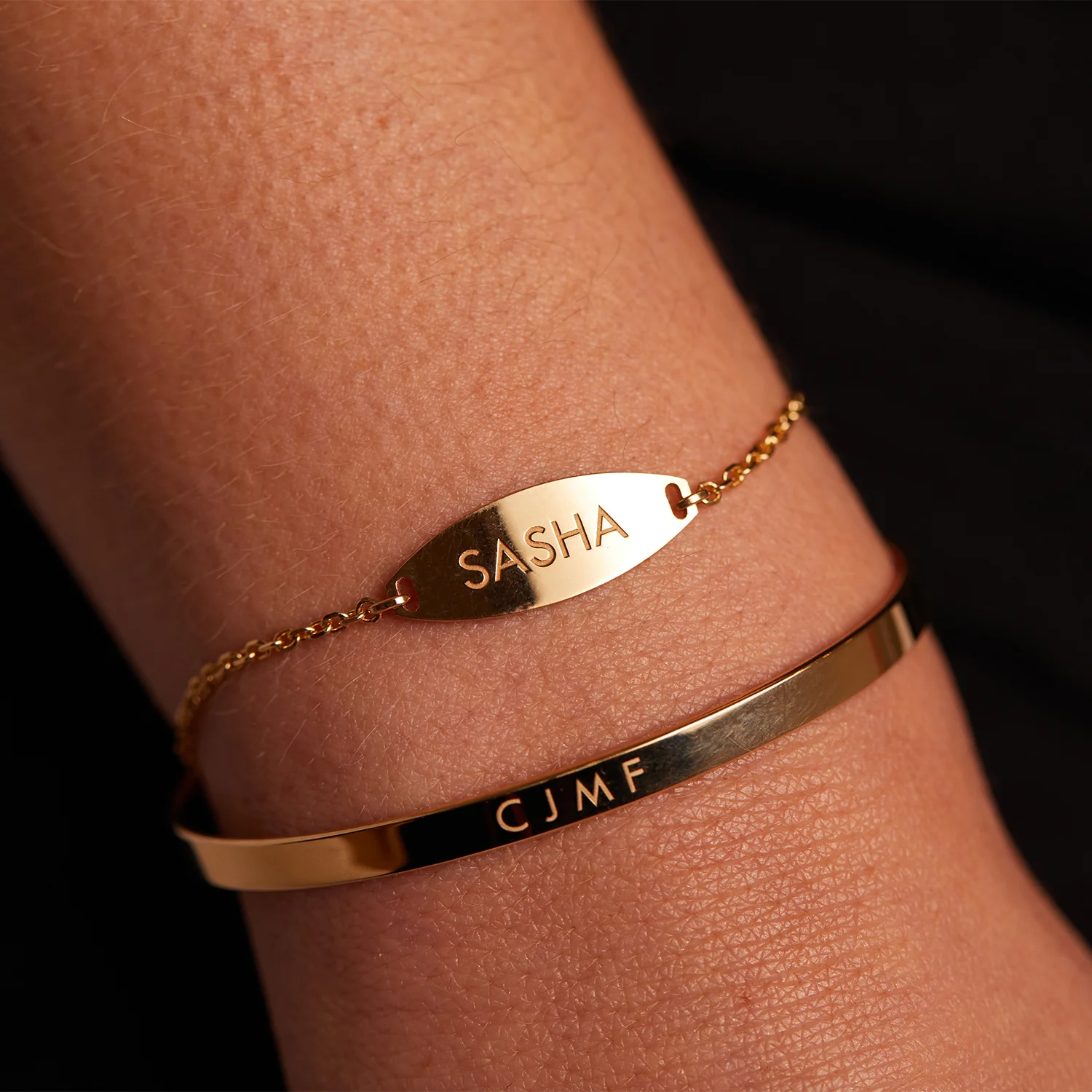 Signature Elongated Oval ID Engravable Bracelet - Image 5