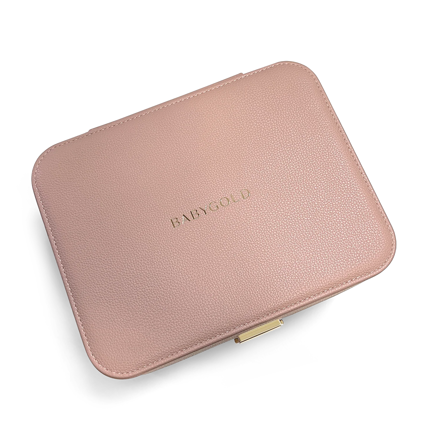 Baby Gold Pink Jewelry Case - Image 3