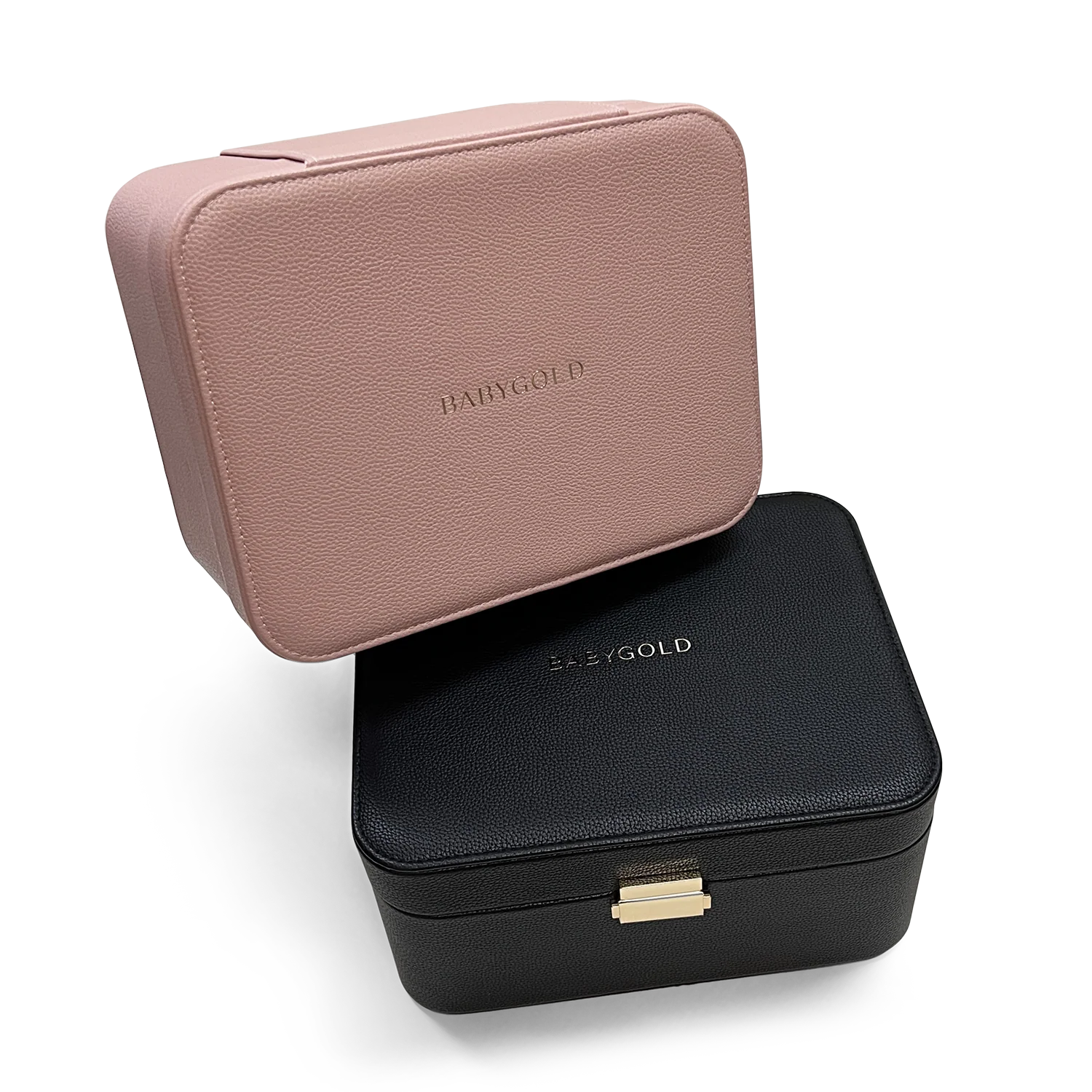 Baby Gold Pink Jewelry Case - Image 6