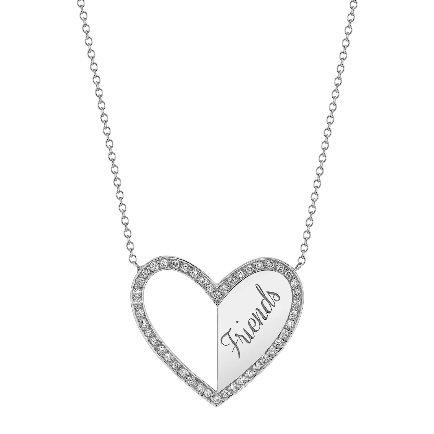 Best Friend Heart Necklaces (Set of 2) - Image 5
