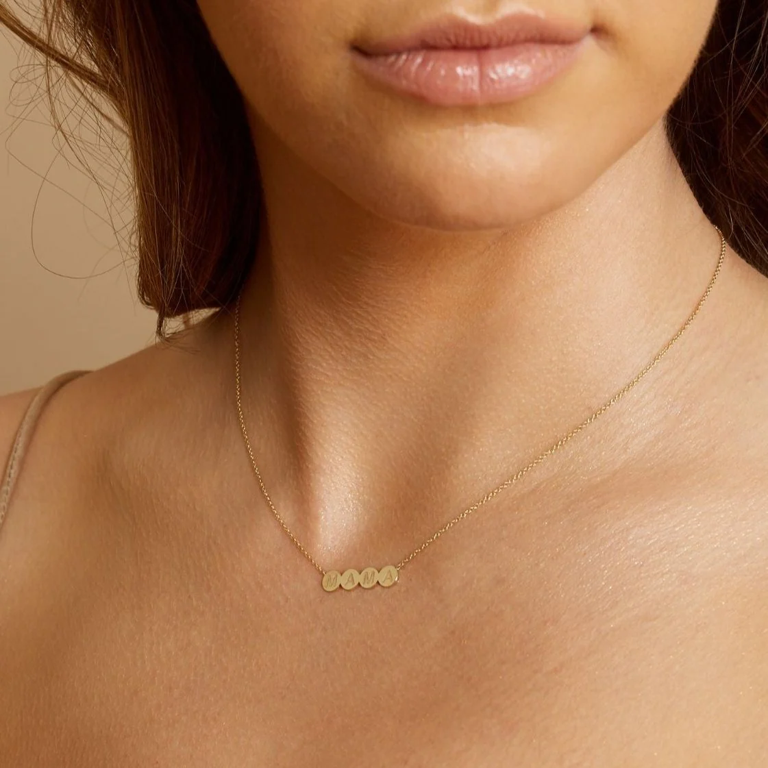 Bubble Round MAMA Necklace - Image 5