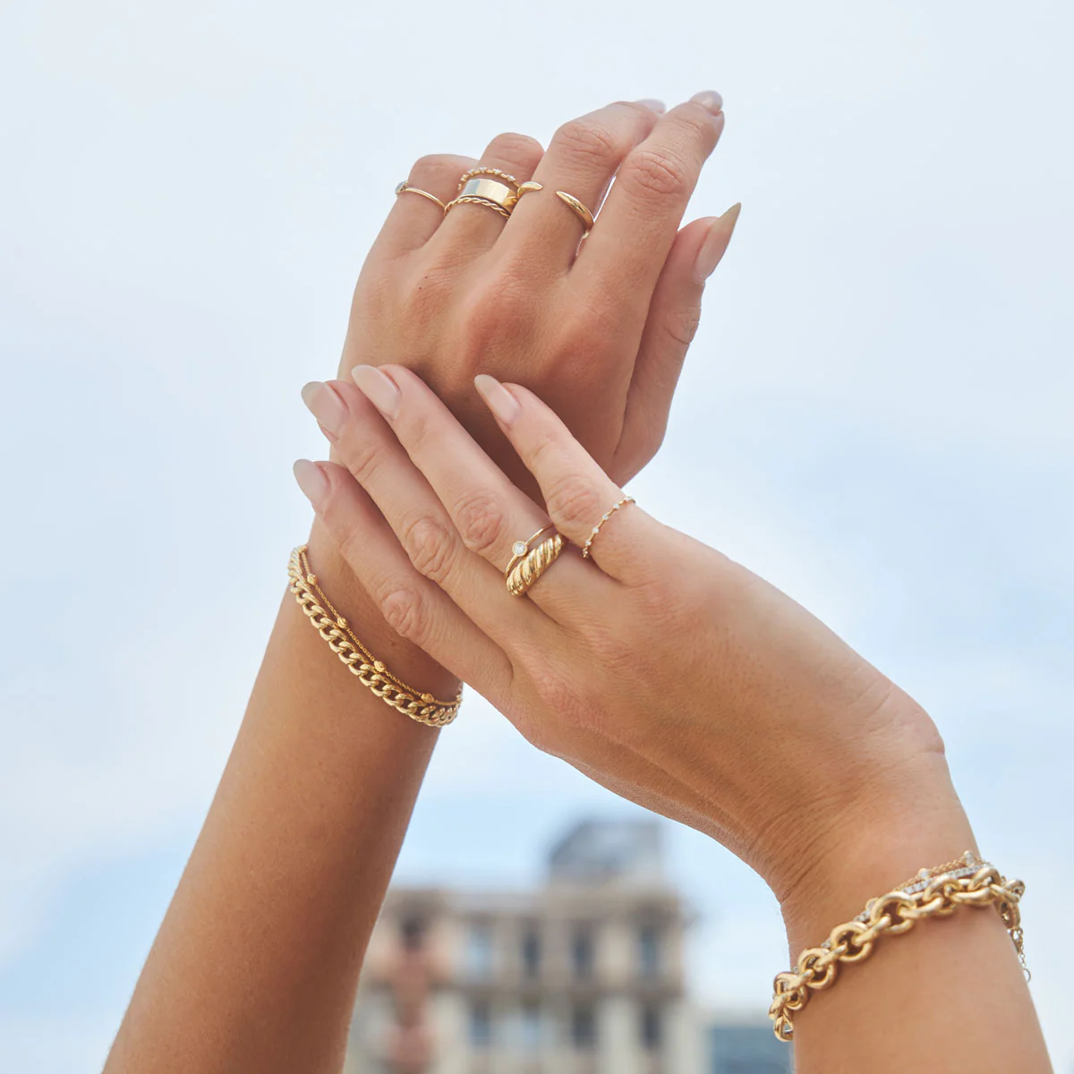 Celine Croissant Ring - Image 9