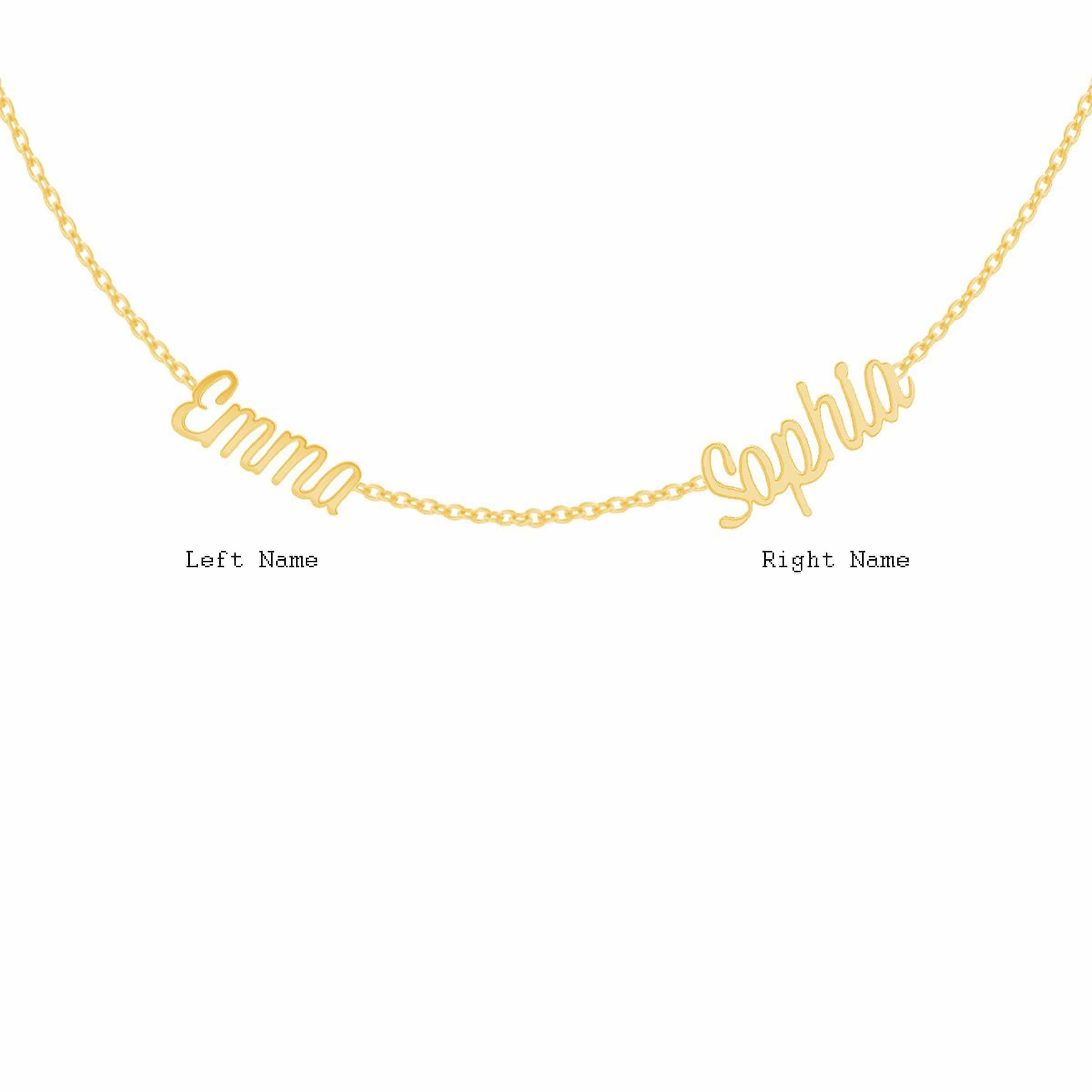 Deux Name Necklace - Image 4