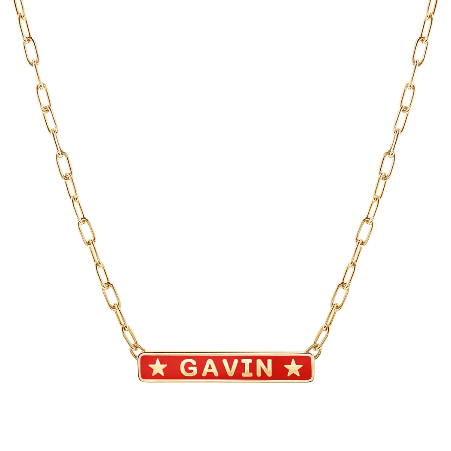 Custom Enamel ID Necklace - Image 13