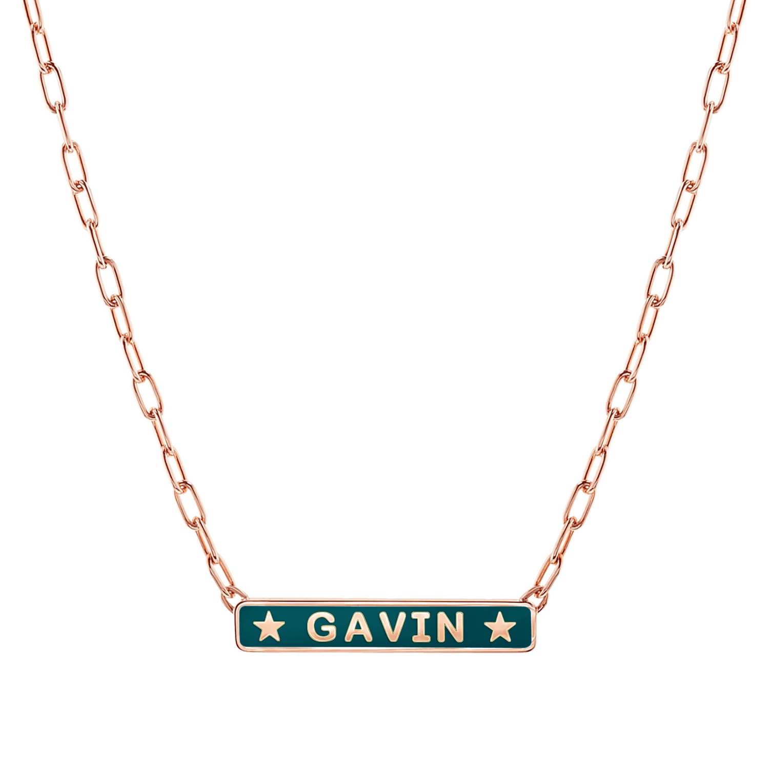 Custom Enamel ID Necklace - Image 29