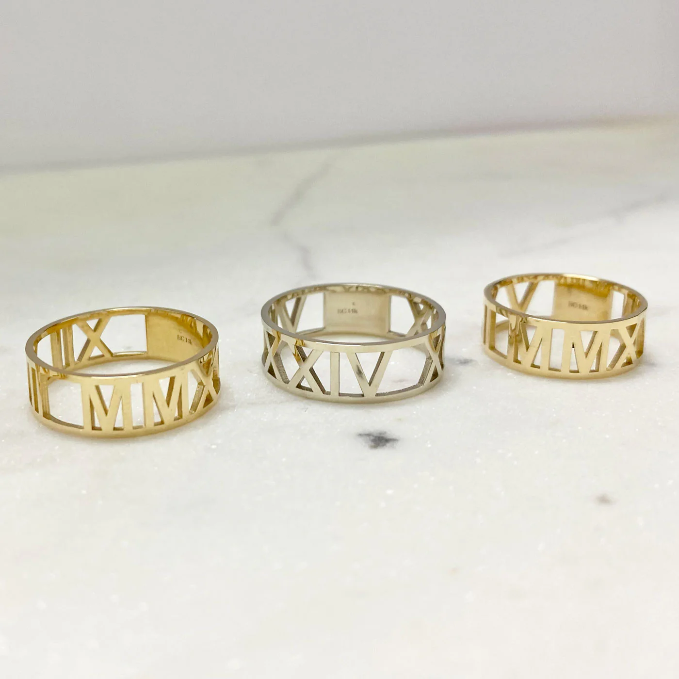 Custom Roman Numeral Ring - Image 5