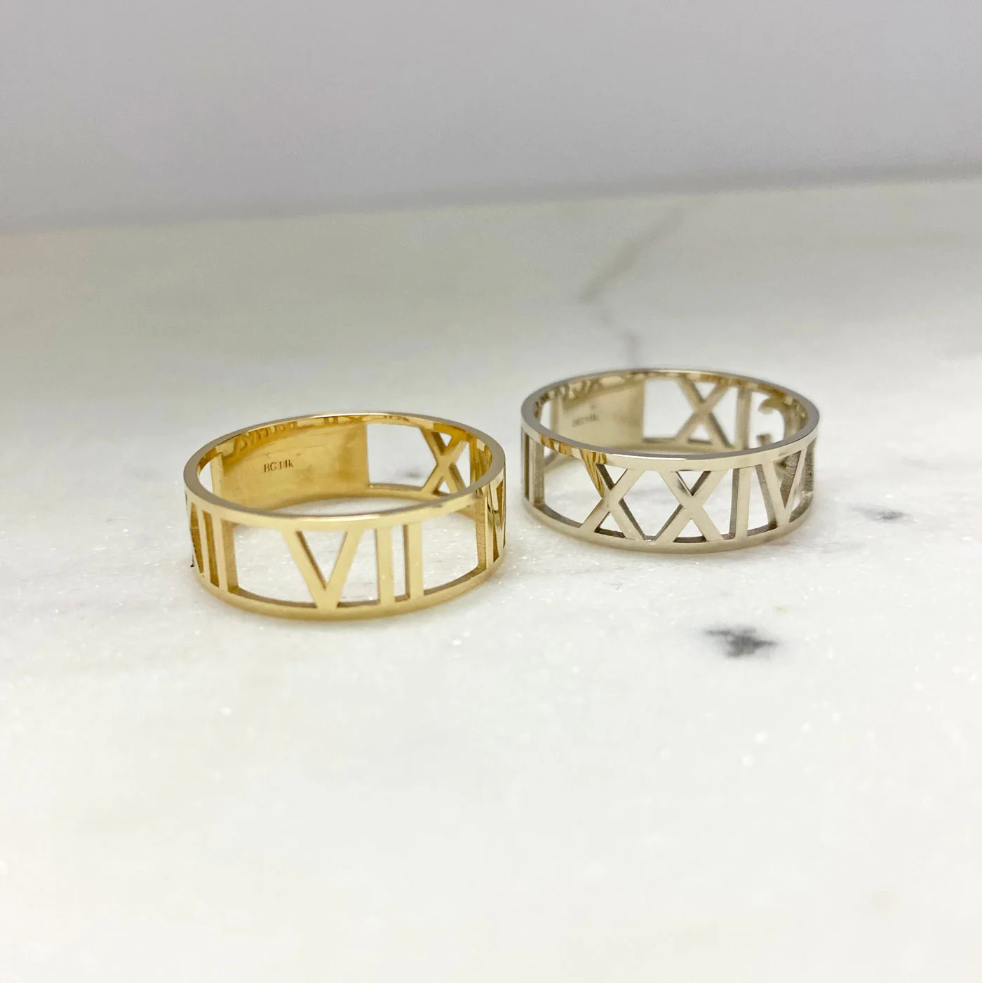 Custom Roman Numeral Ring - Image 6