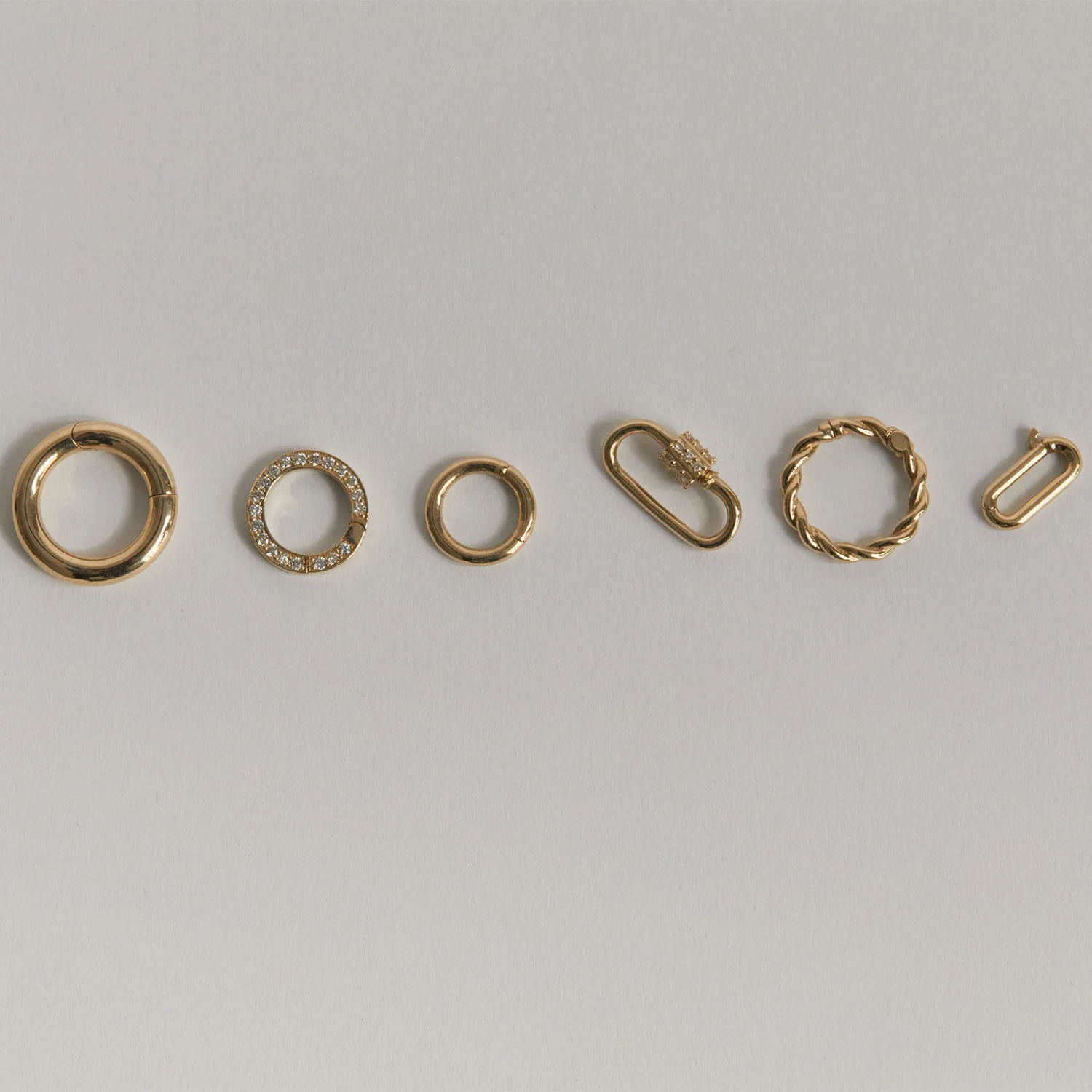 Diamond Round Charm Connector - Image 7