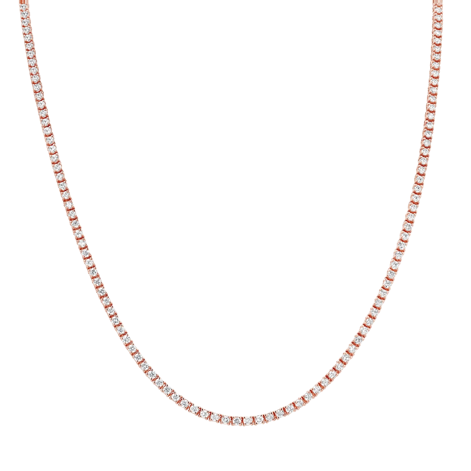 Diamond Tennis Necklace - Image 3