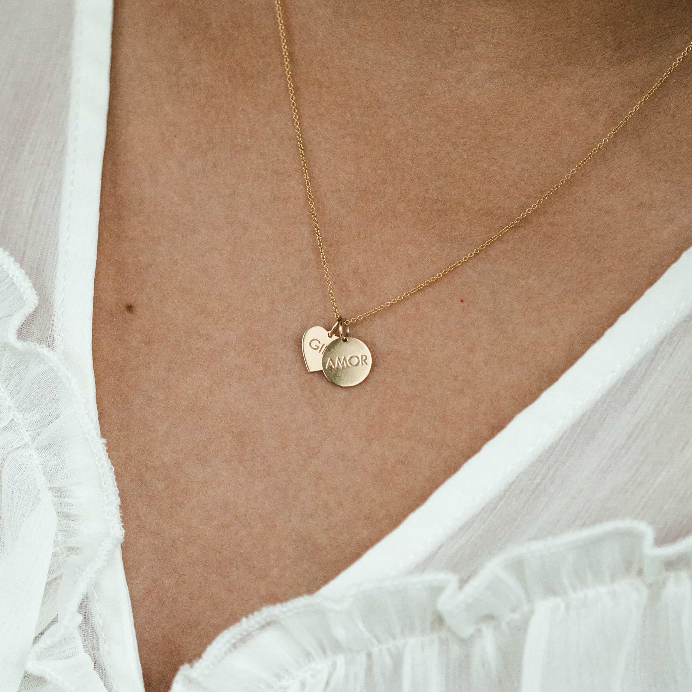 Engravable Round Coin Charm - Image 5