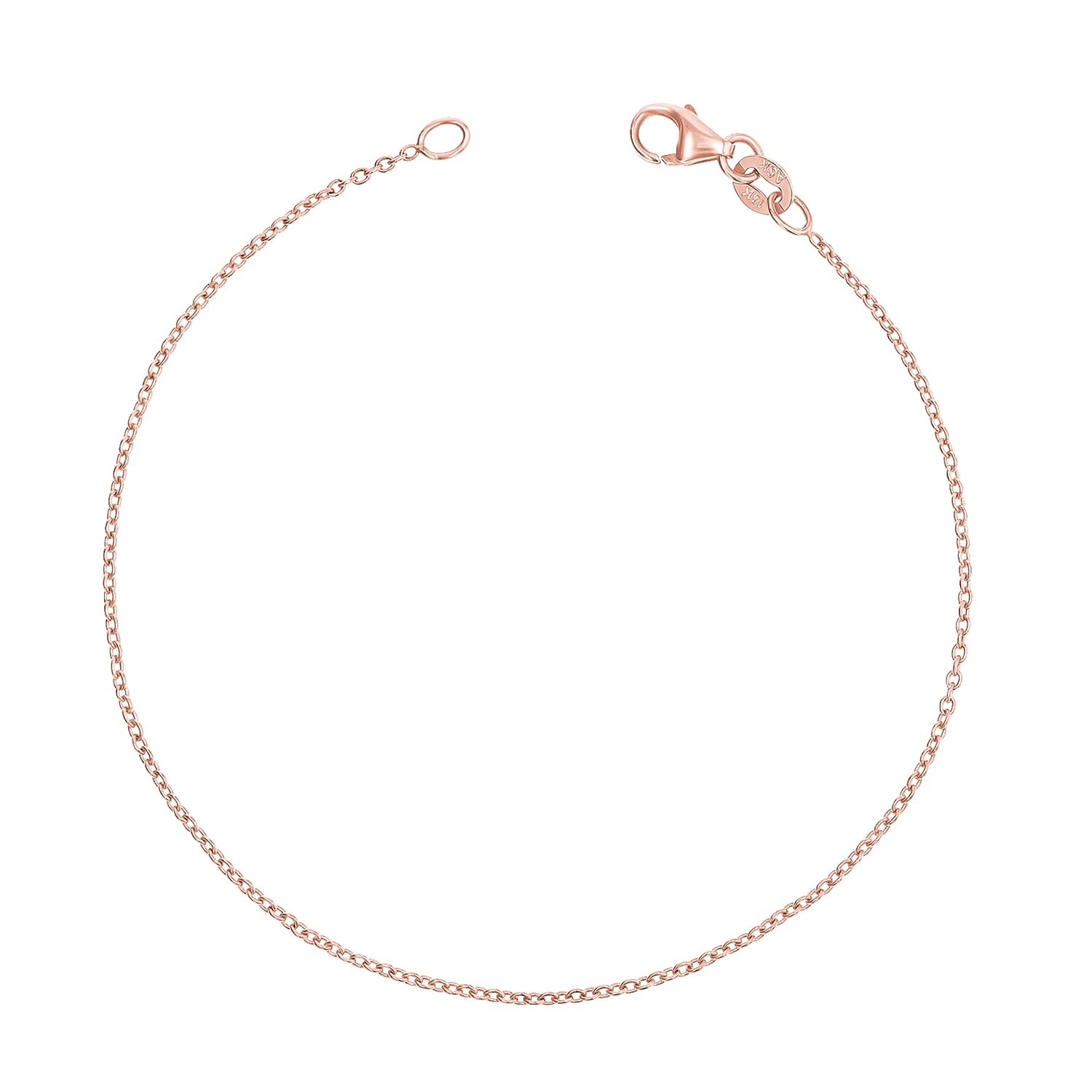 14K Gold Cable Chain Bracelet - Image 3