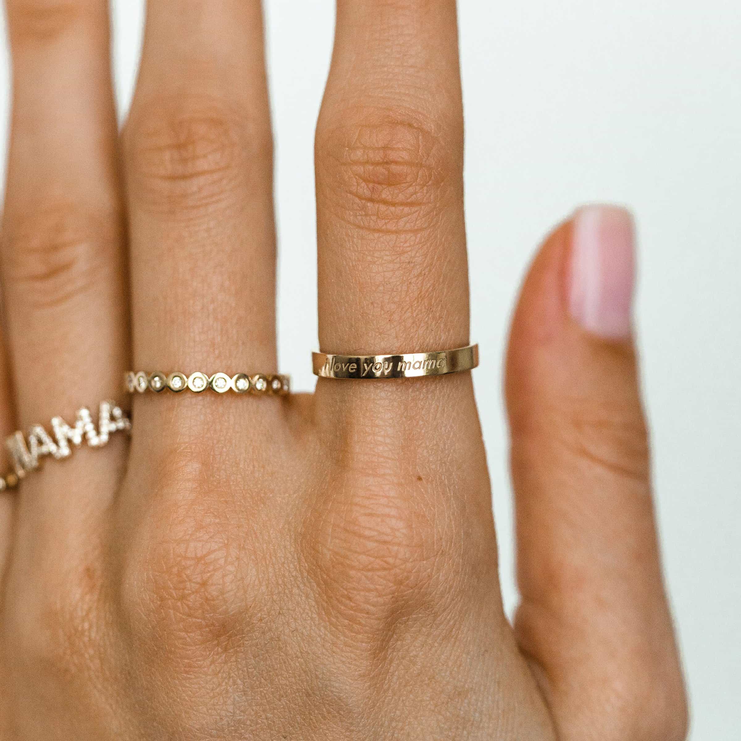 I Love You Mama Ring - Image 4