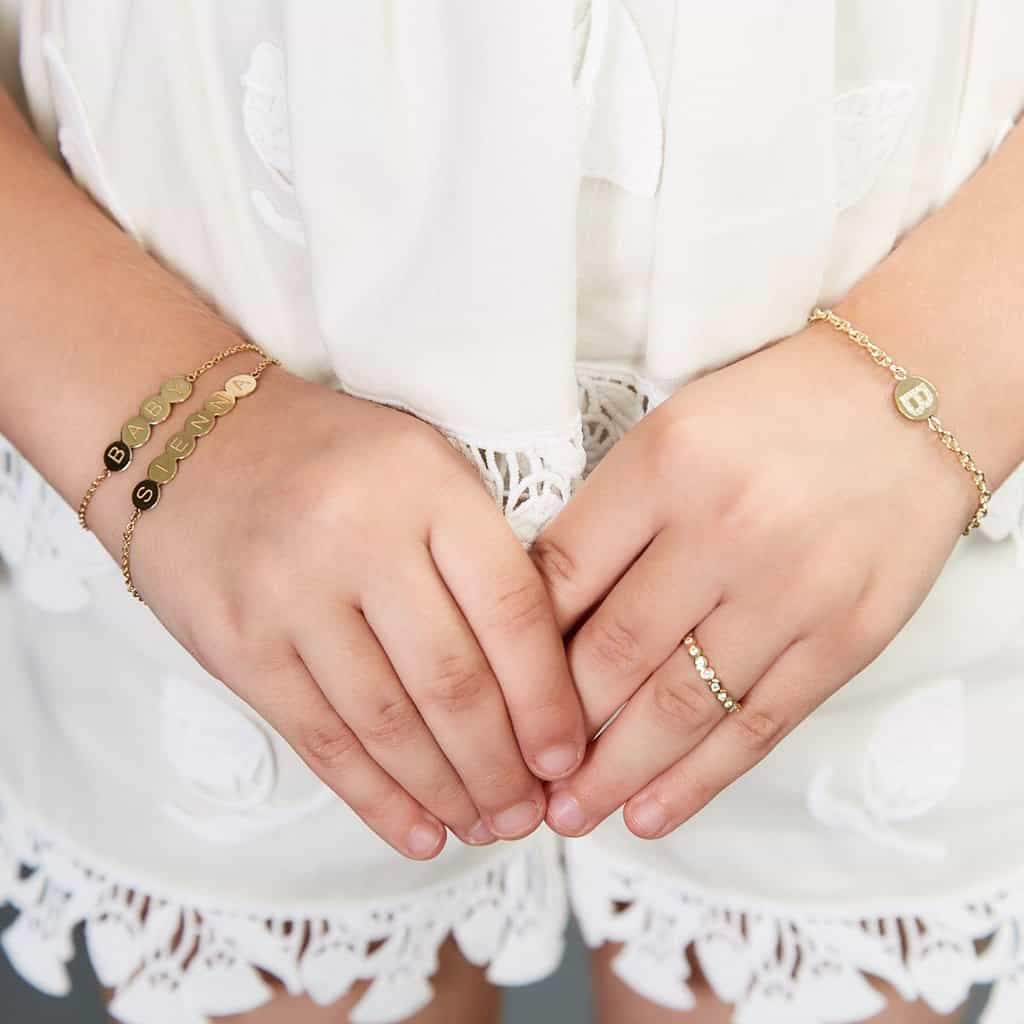 Kids Bubble Round Engravable ID Bracelet - Image 3