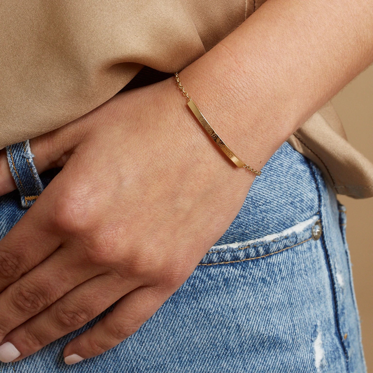 Kids Quad Bar Bracelet - Image 4