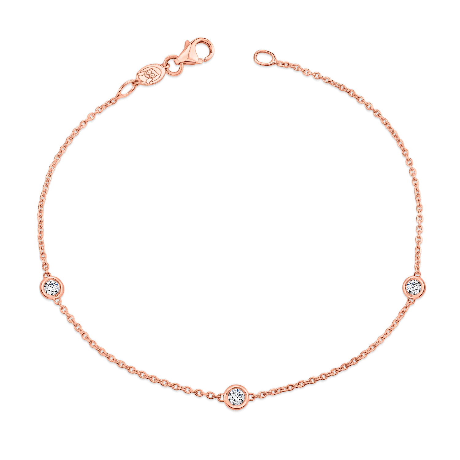 Kids Diamond Strand Bracelet - Image 3