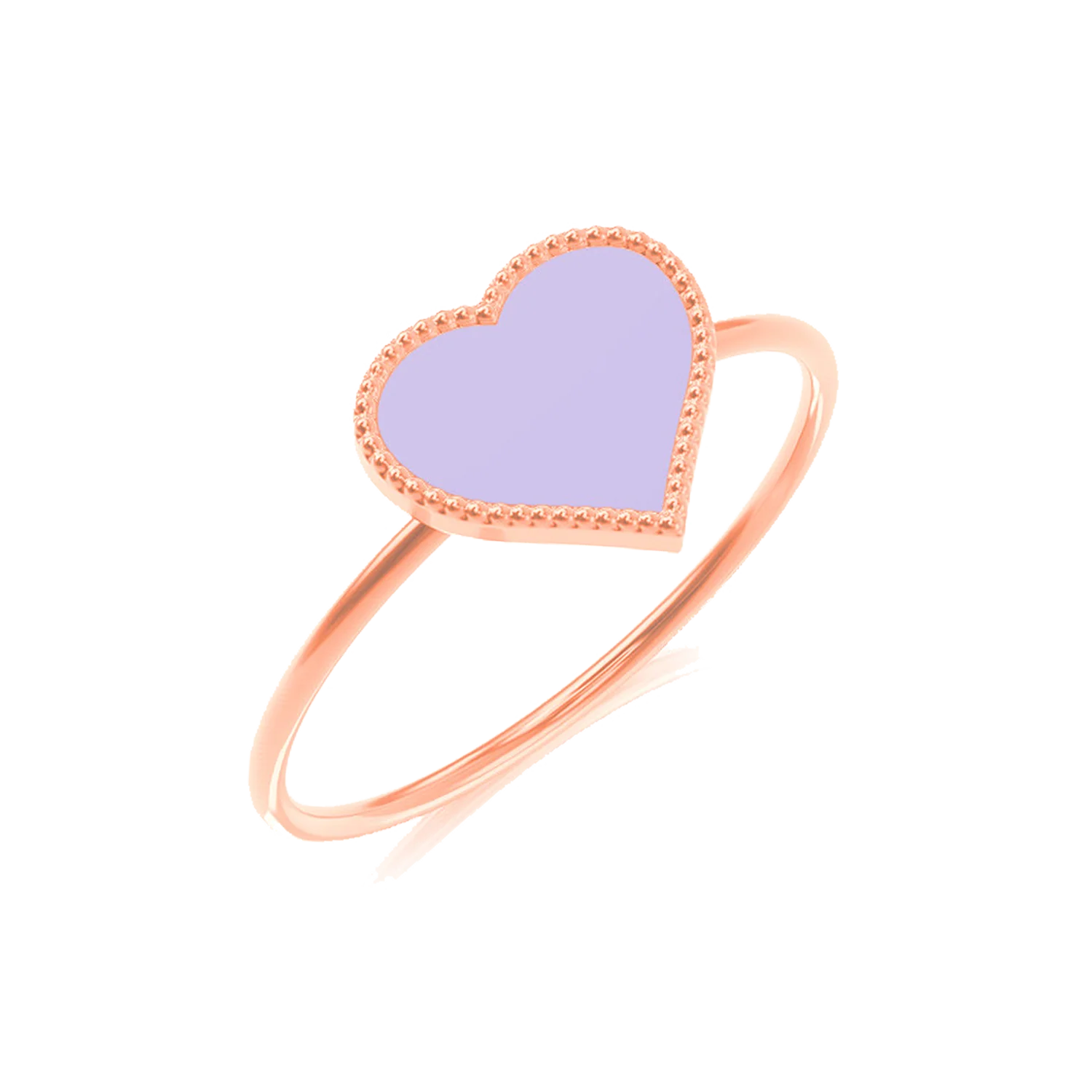 Kids Enamel Heart Ring - Image 3