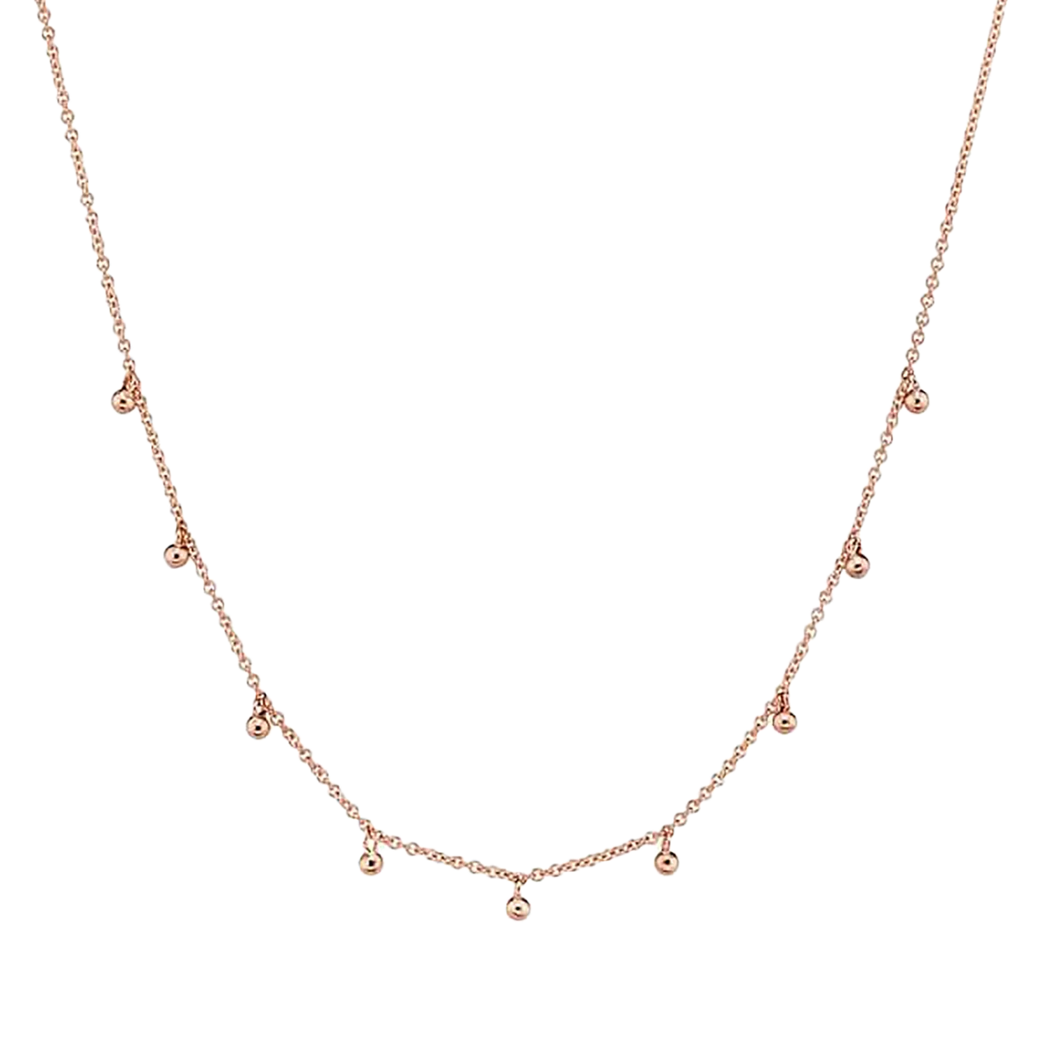 Kids Mini Dainty Ball Chain Necklace - Image 3