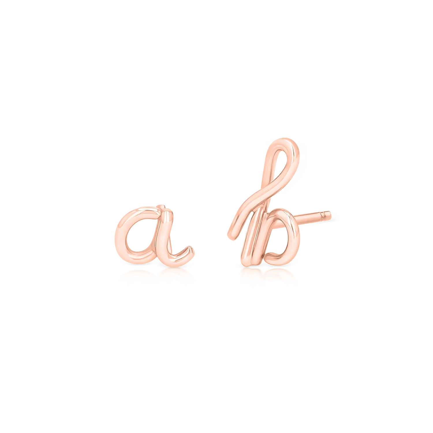 Kids Mini Letter Earrings - Image 3