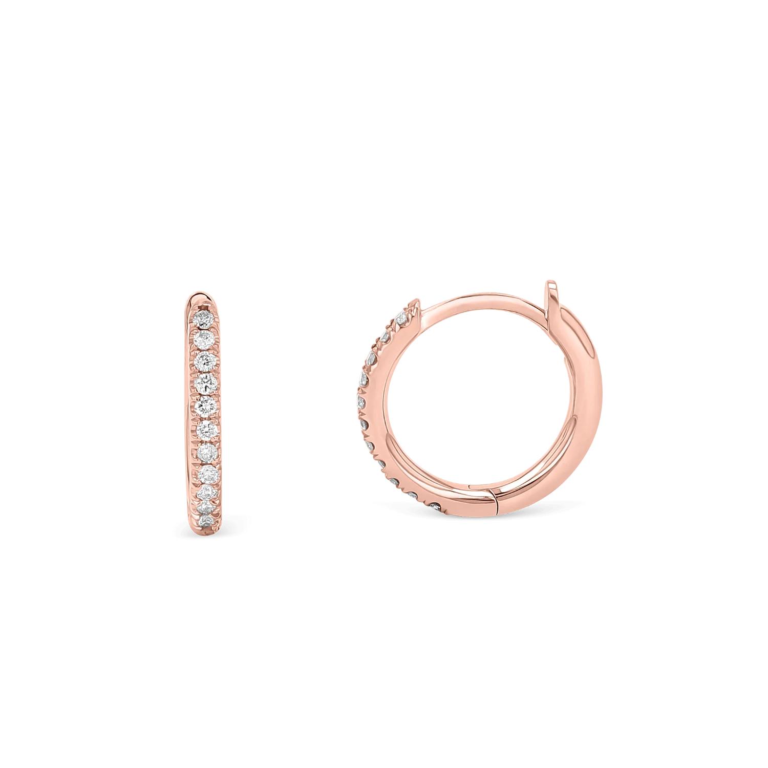 Kids Pave Huggie Earrings - Image 3