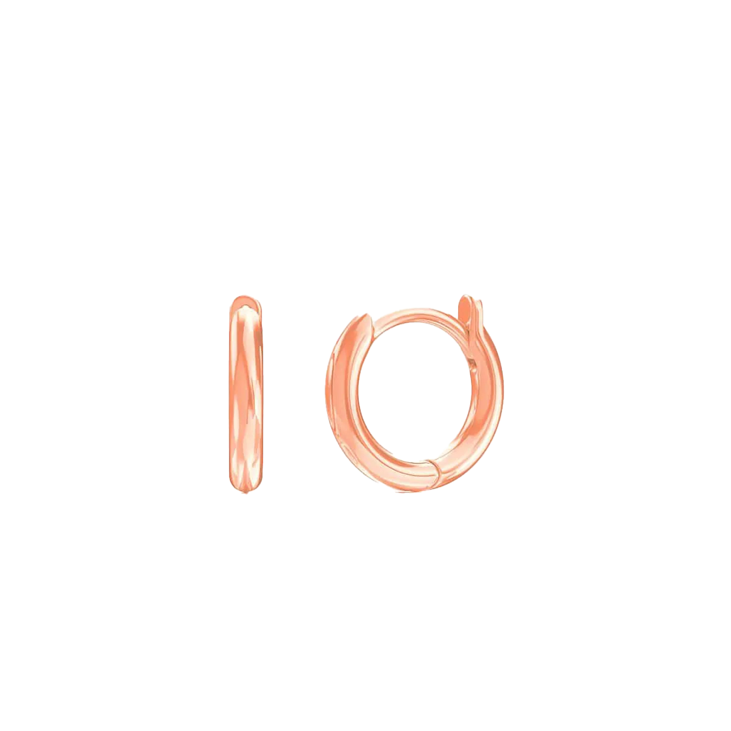 Kids Solid Huggie Earrings - Image 3