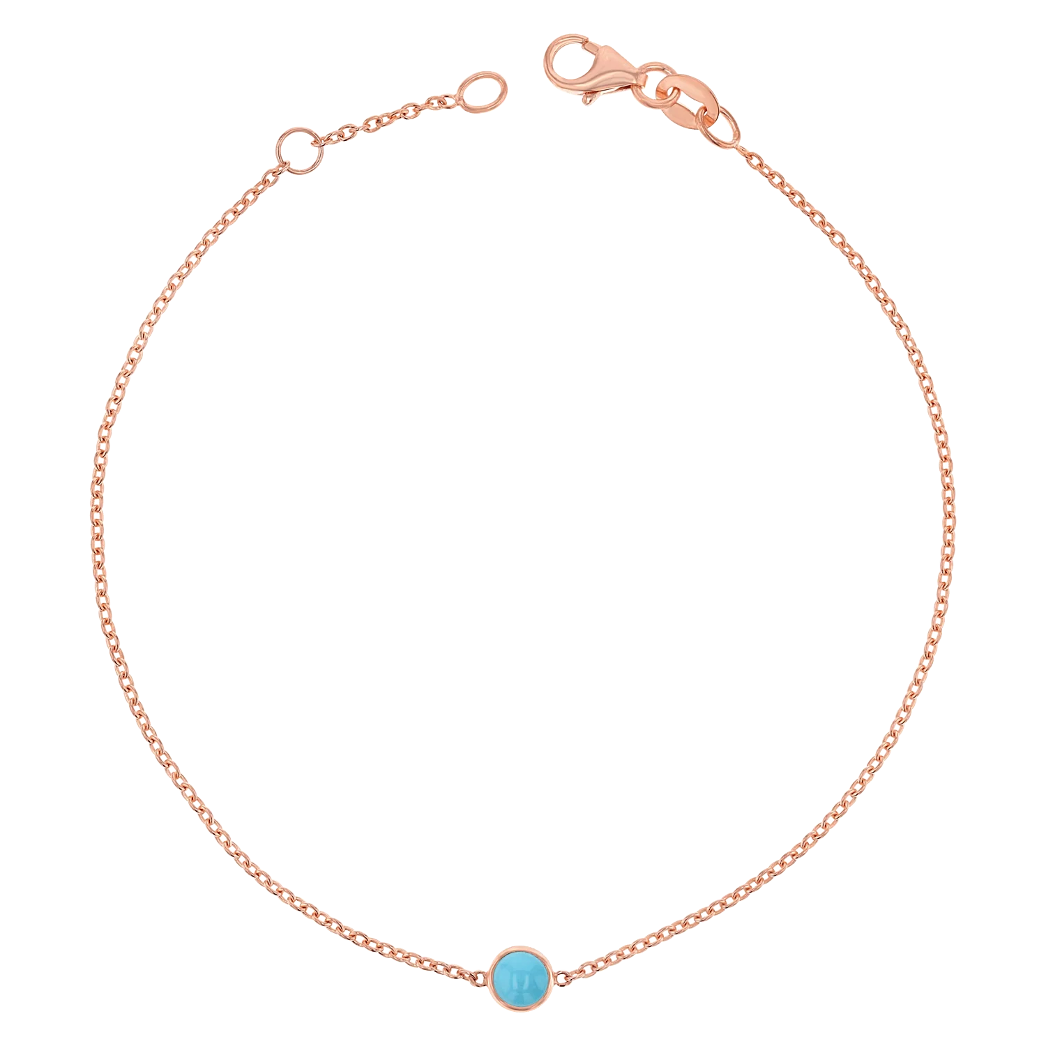 Kids Turquoise Solitaire Bracelet - Image 3
