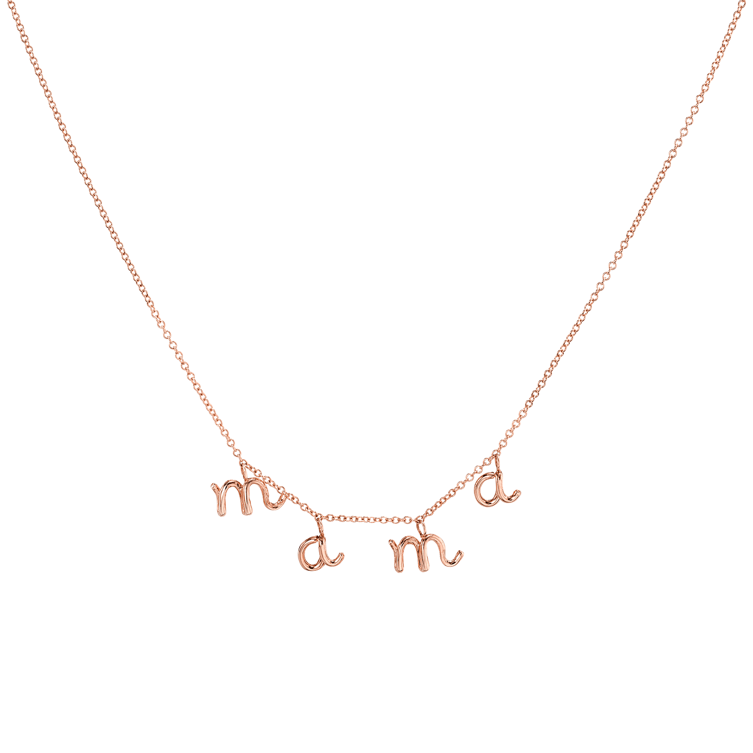 Mini Letter Mama Necklace - Image 3