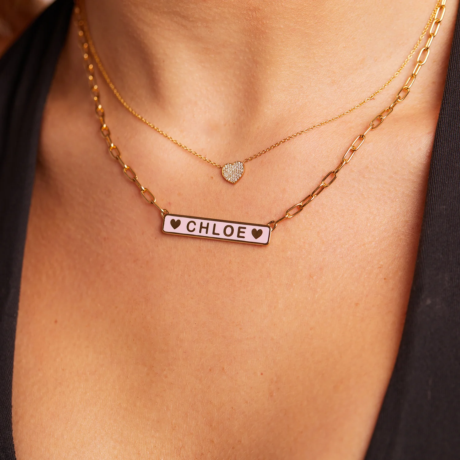 Diamond Heart Necklace - Image 5