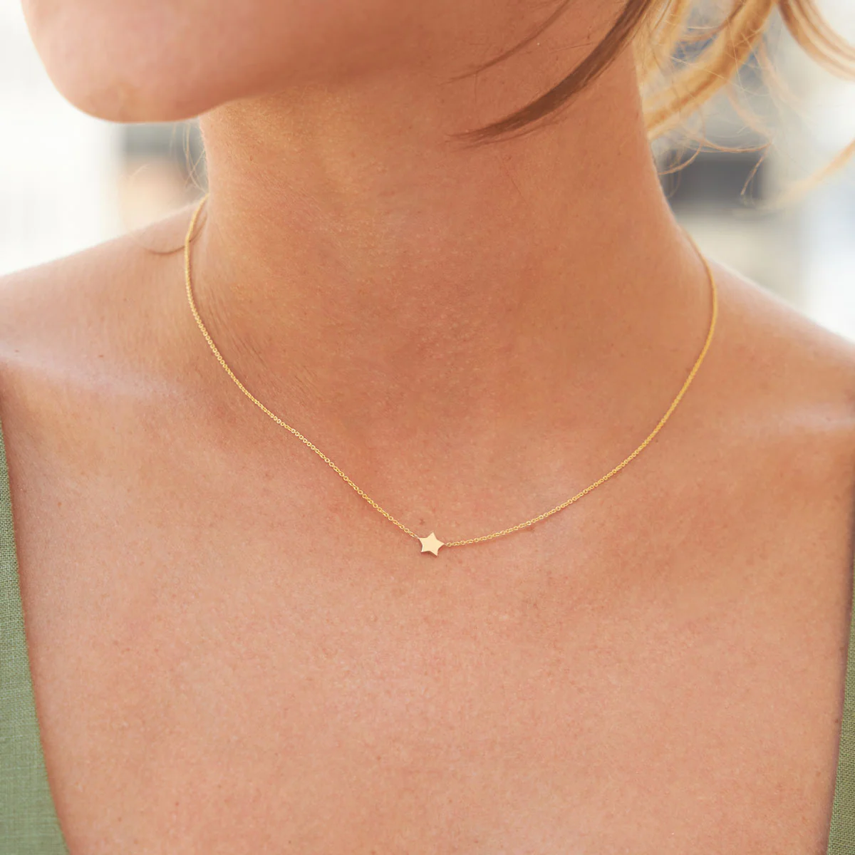 Golden Star Necklace - Image 4