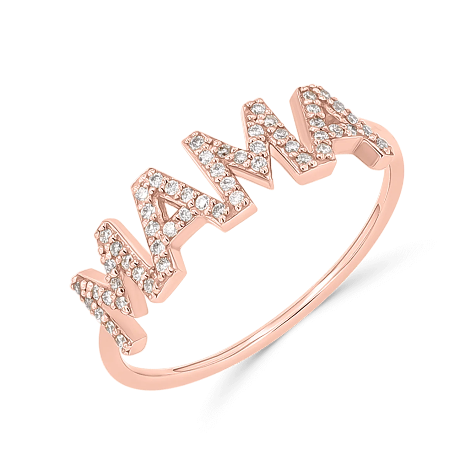 Diamond MAMA Ring - Image 4