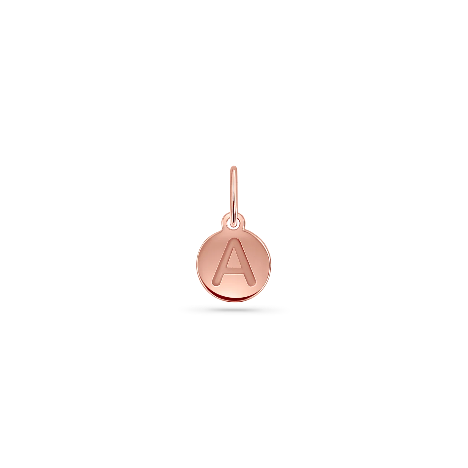 Mini Initial Round Charm - Image 3