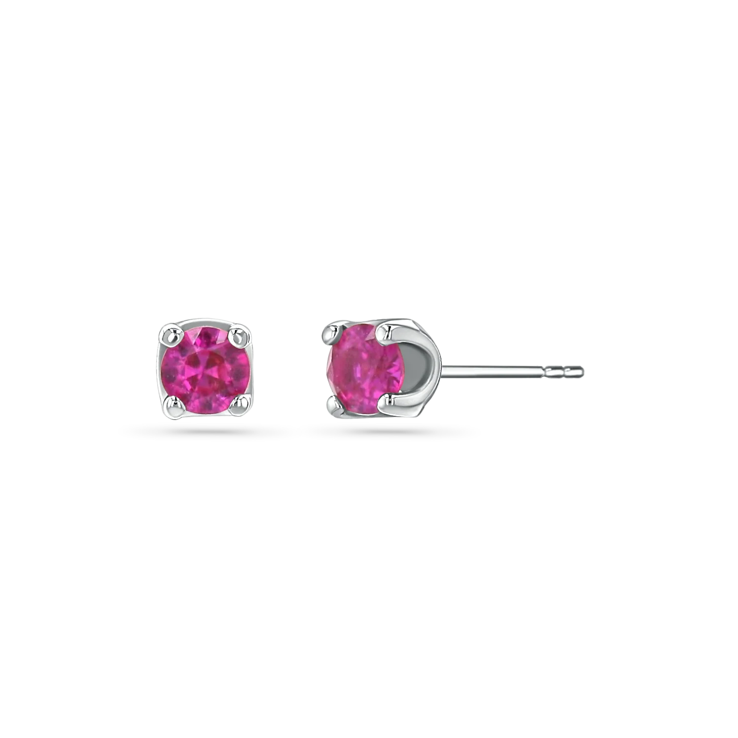 14K Gold Solitaire Studs - Image 12