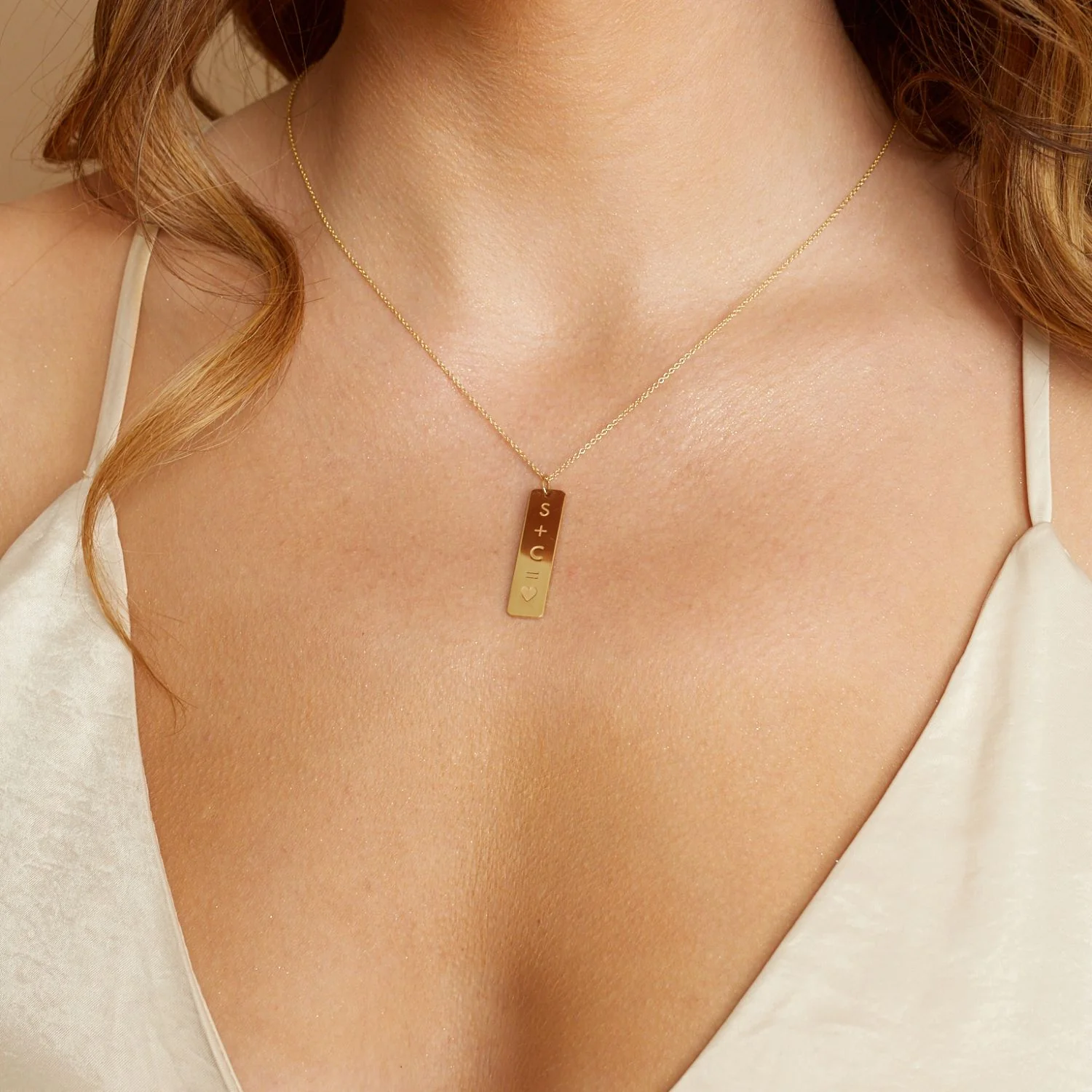 Rectangle Engravable ID Charm - Image 3