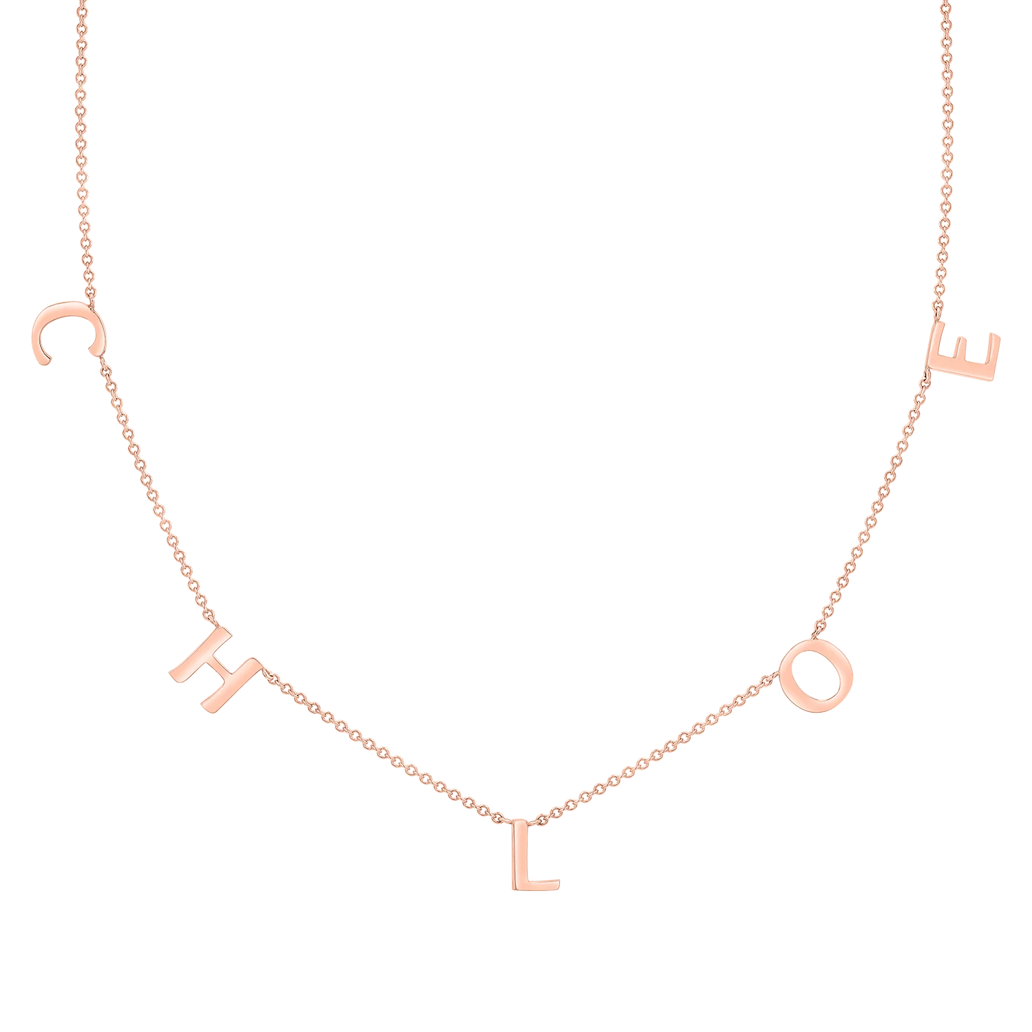 Spaced Letter Necklace - Image 3
